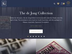 'stanleygibbons.com' screenshot