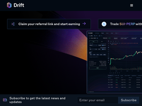 'drift.trade' screenshot