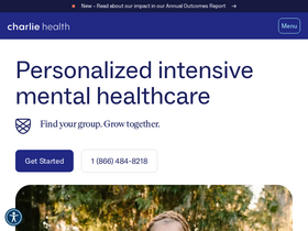 'charliehealth.com' screenshot