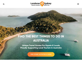 'londonerinsydney.com' screenshot