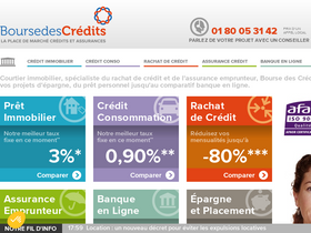'boursedescredits.com' screenshot