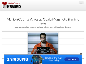 'marionmugshots.com' screenshot