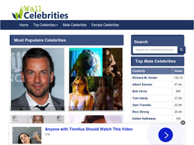 'wallofcelebrities.com' screenshot