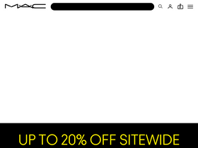 'maccosmetics.com.au' screenshot