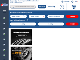 'autoteiledirekt.de' screenshot