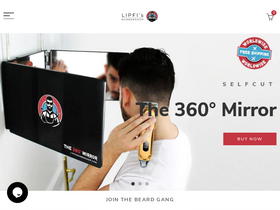 LIPFI's BARBERSHOP homepage screenshot