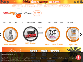 'isemkitap.com' screenshot