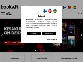'booky.fi' screenshot