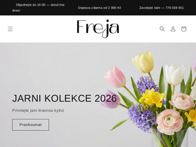 FREJA Transport & Logistics homepage screenshot
