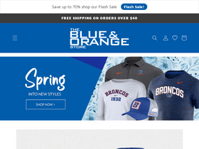 theblueandorangestore.com