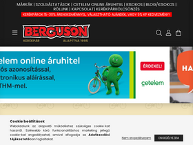 'berguson.hu' screenshot
