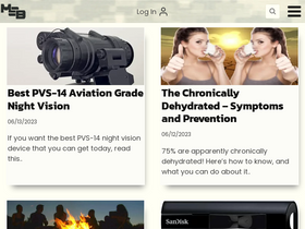 'modernsurvivalblog.com' screenshot