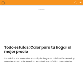 'todoestufas.click' screenshot