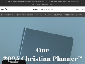 'christianplanner.com' screenshot