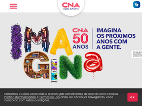 'cna.com.br' screenshot