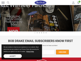 bobdrakeautoparts.com homepage screenshot