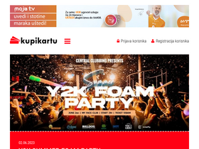 'kupikartu.ba' screenshot