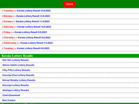 'keralalotterytoday.com' screenshot