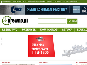 'drewno.pl' screenshot