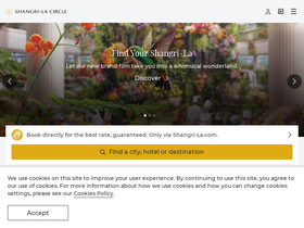 'shangri-la.com' screenshot