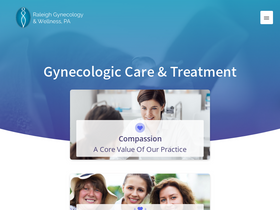 'gynraleigh.com' screenshot