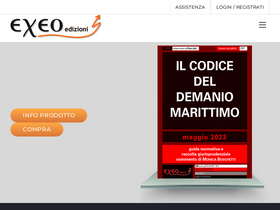 'exeo.it' screenshot