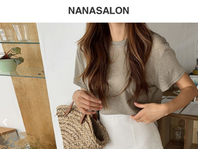 'nanasalon.com' screenshot