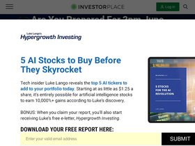 'frysinvestmentreport.investorplace.com' screenshot