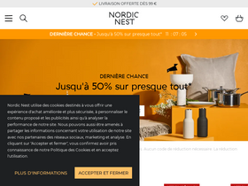 'nordicnest.fr' screenshot