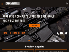 'bravocompanyusa.com' screenshot