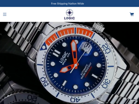 logicwatches.com homepage screenshot