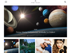 'aysetolga.com' screenshot
