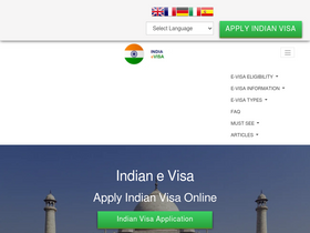 'india-visa-online.org' screenshot
