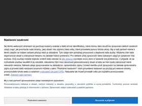 'vareni.cz' screenshot