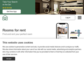 'roomster.com' screenshot