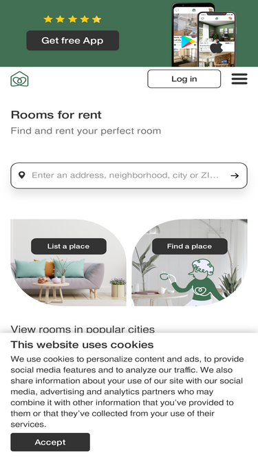 Roomster - Roommates , Roommate Finder & Room shares::Appstore  for Android