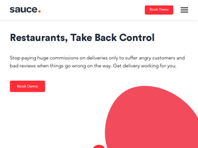 'atouchofcubarestaurant.getsauce.com' screenshot