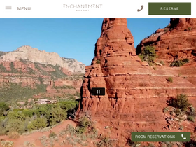 'enchantmentresort.com' screenshot