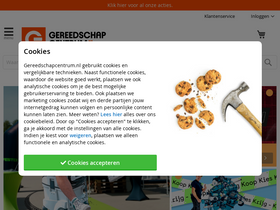 'gereedschapcentrum.nl' screenshot