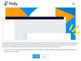'polly.ai' screenshot