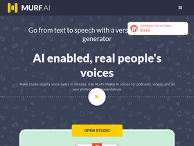 'murf.ai' screenshot