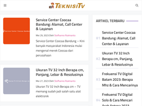 'teknisitv.com' screenshot