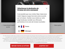 'louis-moto.fr' screenshot