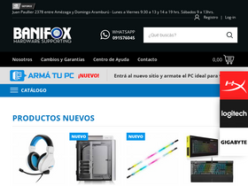 'banifox.com' screenshot