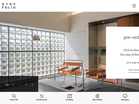 'stayfolio.com' screenshot