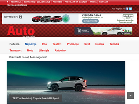 'magazinauto.com' screenshot