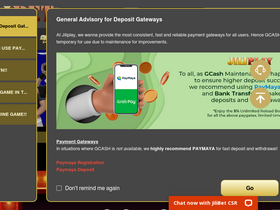 'jilibet.com' screenshot