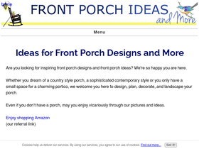 'front-porch-ideas-and-more.com' screenshot