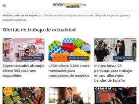 'enviarcurriculum.info' screenshot