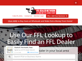 'ffldealernetwork.com' screenshot